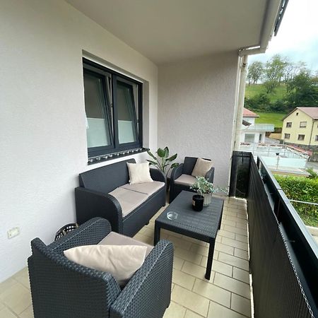 Ferienwohnung Am Felsenmeer Lautertal  Zewnętrze zdjęcie